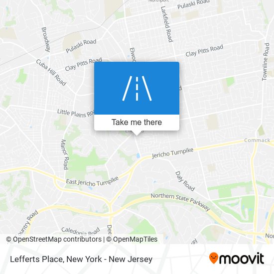 Lefferts Place map