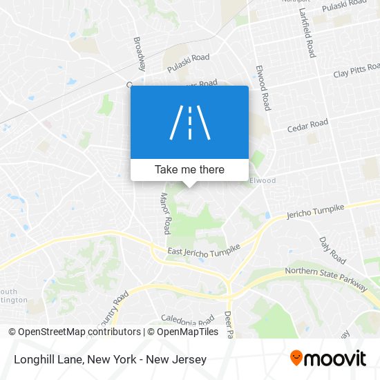 Longhill Lane map