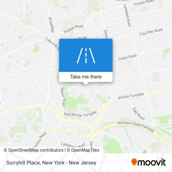 Surryhill Place map