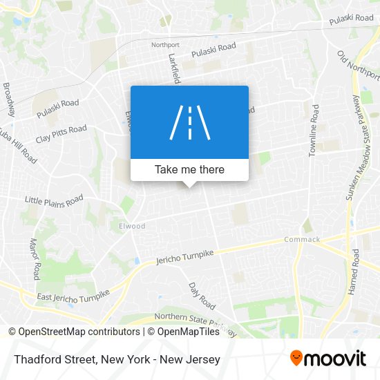Mapa de Thadford Street