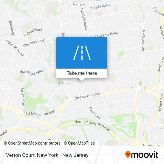 Mapa de Verton Court