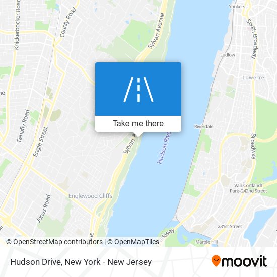 Mapa de Hudson Drive