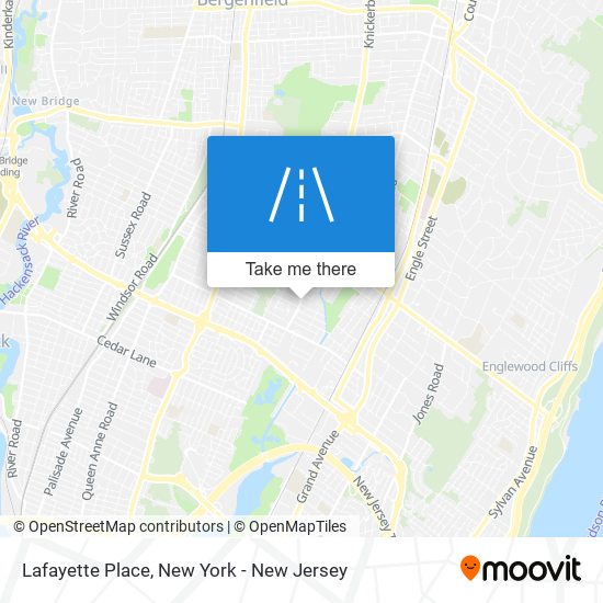 Lafayette Place map