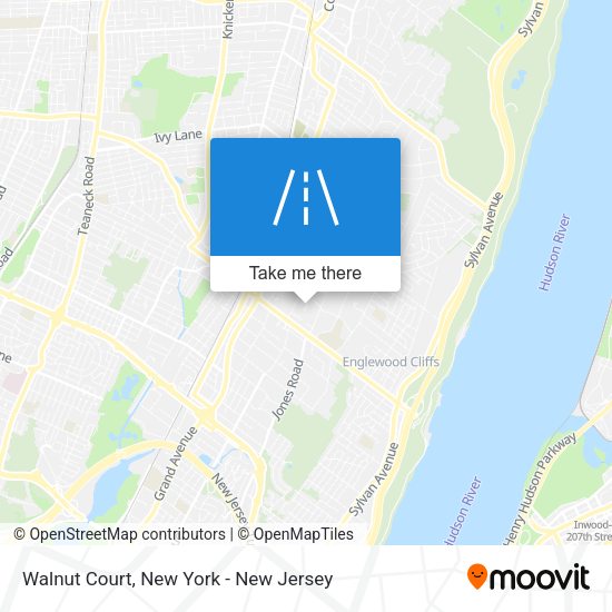 Mapa de Walnut Court