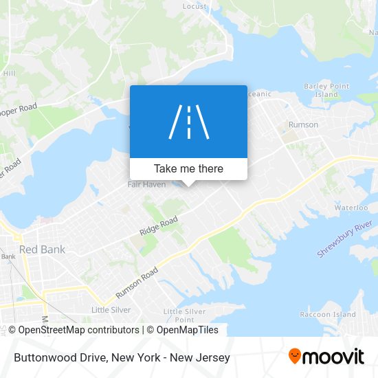 Buttonwood Drive map