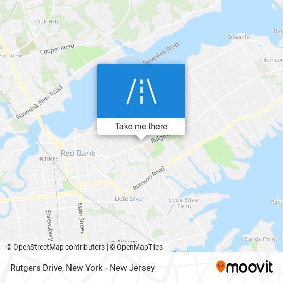 Rutgers Drive map