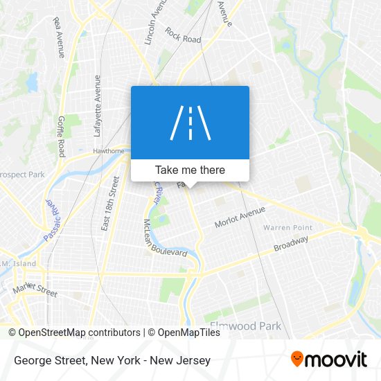 Mapa de George Street