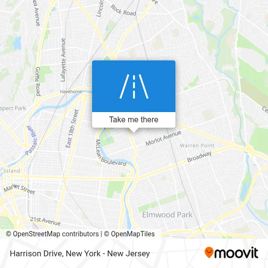 Harrison Drive map