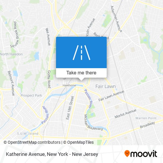 Mapa de Katherine Avenue