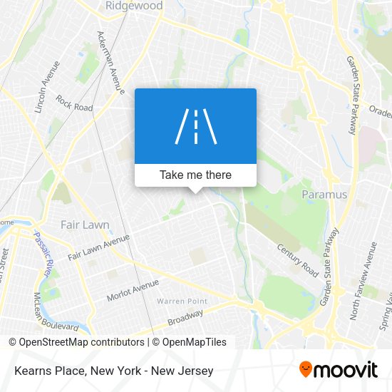 Mapa de Kearns Place