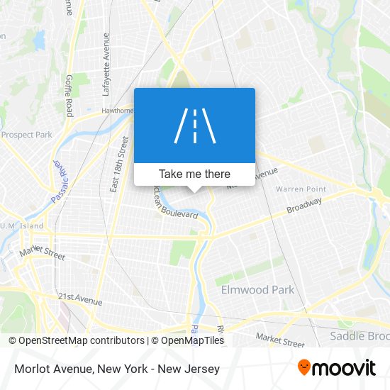 Mapa de Morlot Avenue