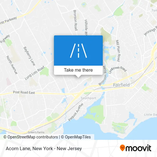 Acorn Lane map