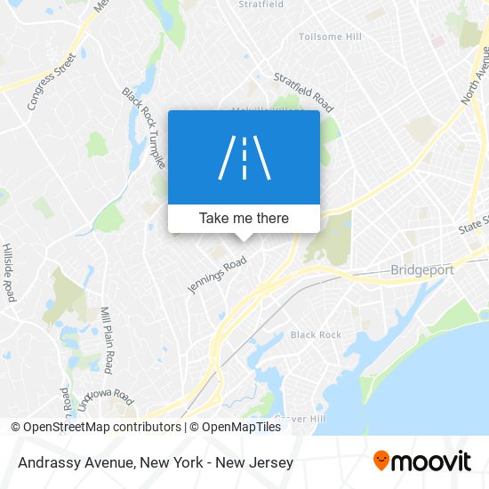 Andrassy Avenue map