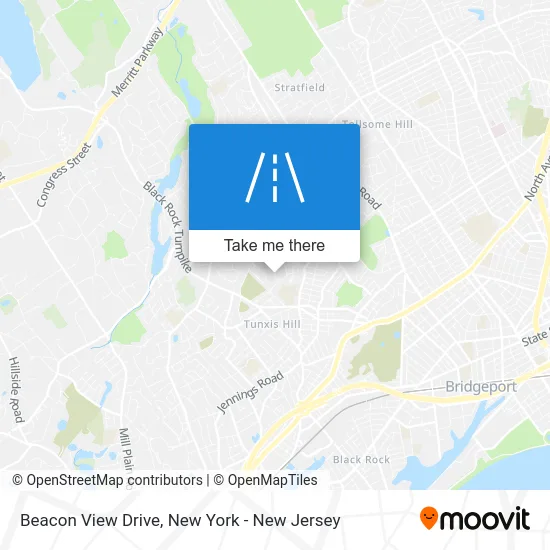 Beacon View Drive map