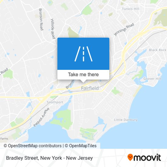Mapa de Bradley Street