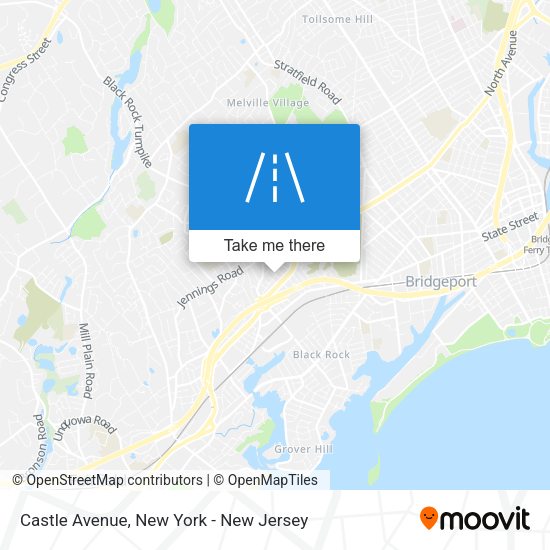Mapa de Castle Avenue