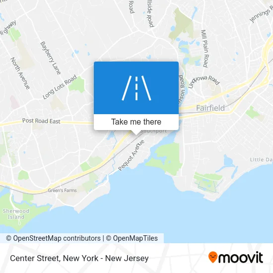 Center Street map