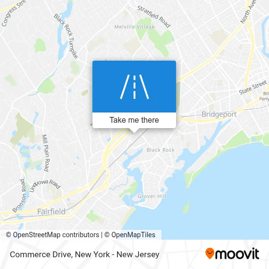 Commerce Drive map