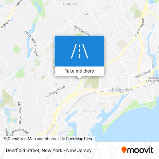 Mapa de Deerfield Street