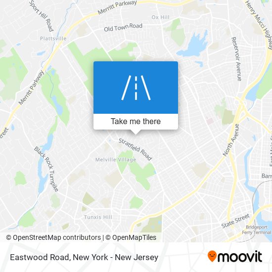 Mapa de Eastwood Road