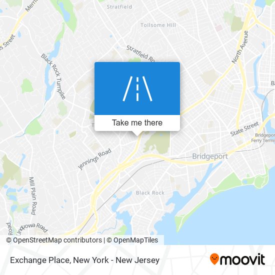 Exchange Place map