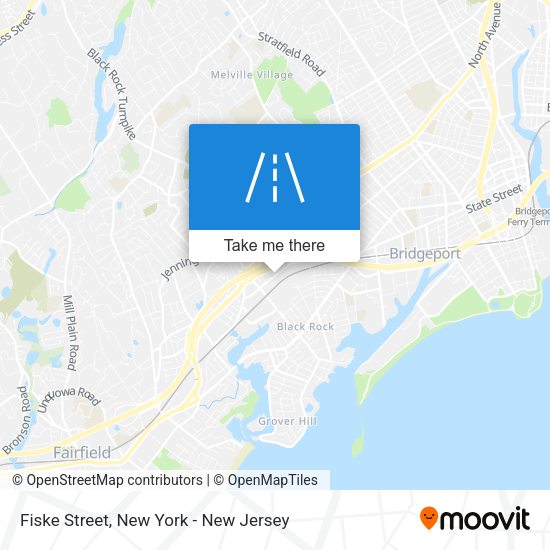 Mapa de Fiske Street