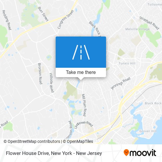 Flower House Drive map