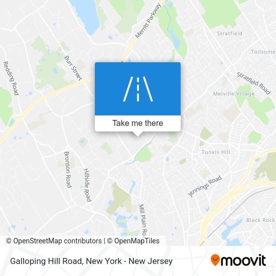 Mapa de Galloping Hill Road