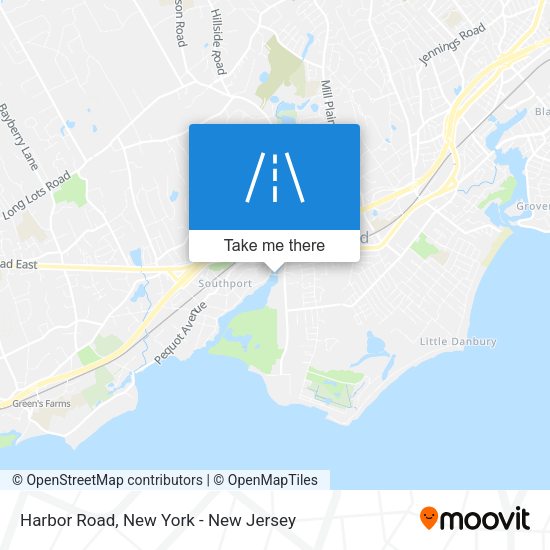 Harbor Road map