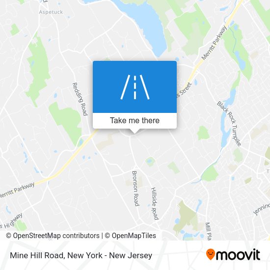 Mapa de Mine Hill Road