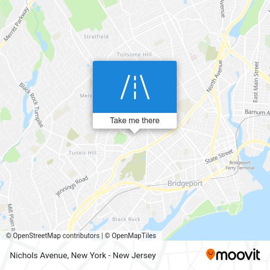 Mapa de Nichols Avenue