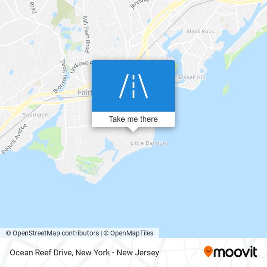 Ocean Reef Drive map