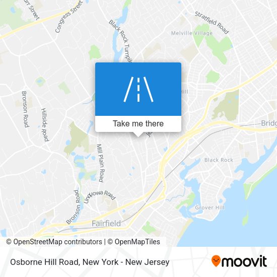 Mapa de Osborne Hill Road