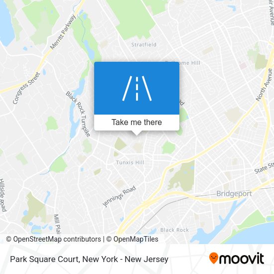 Mapa de Park Square Court