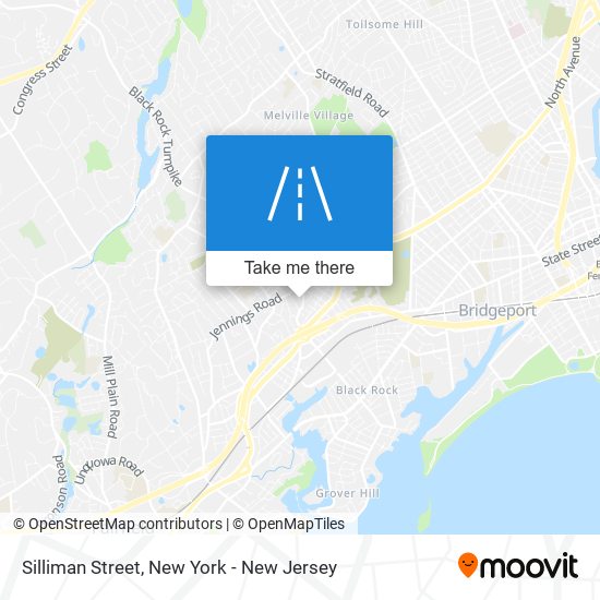 Silliman Street map