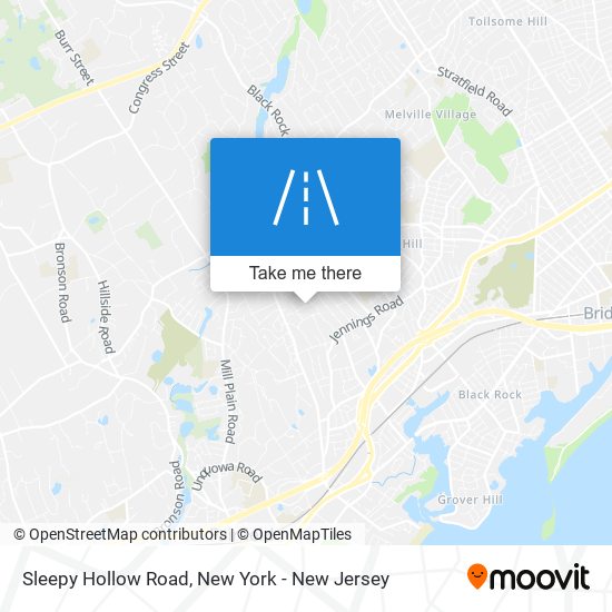 Mapa de Sleepy Hollow Road