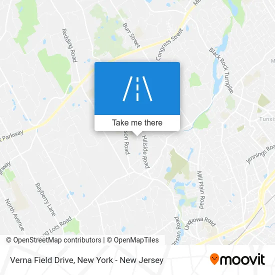 Verna Field Drive map