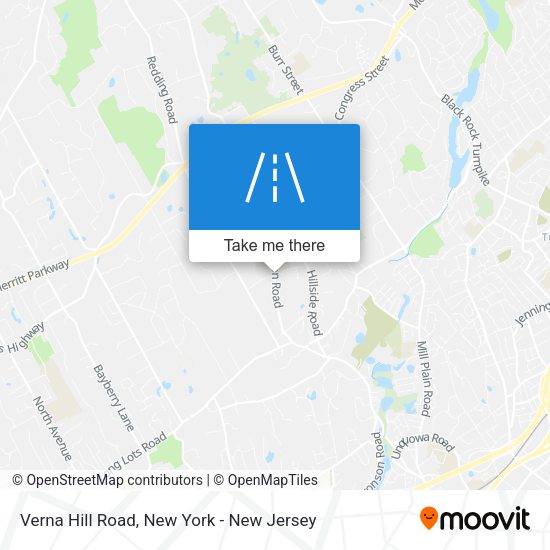 Mapa de Verna Hill Road