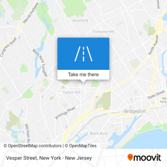 Mapa de Vesper Street