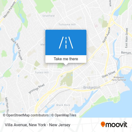 Mapa de Villa Avenue