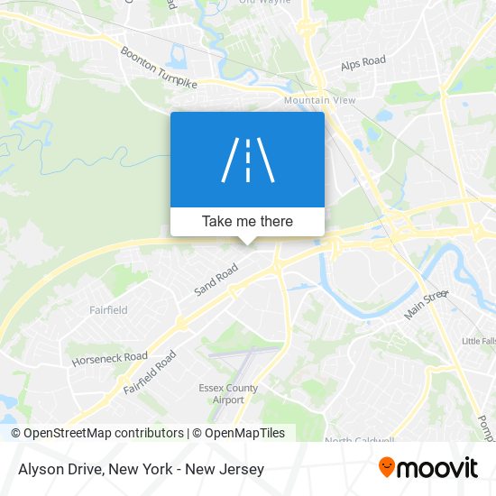 Mapa de Alyson Drive