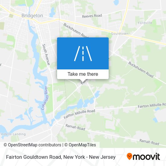 Mapa de Fairton Gouldtown Road