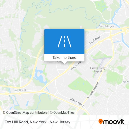 Mapa de Fox Hill Road