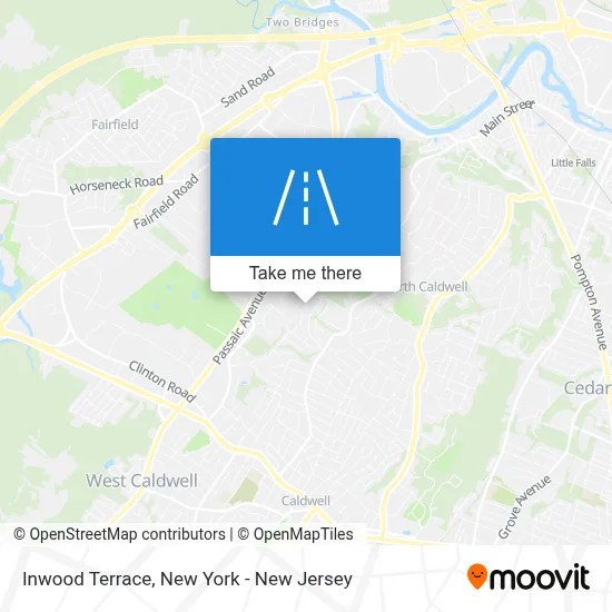 Inwood Terrace map