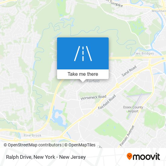 Ralph Drive map