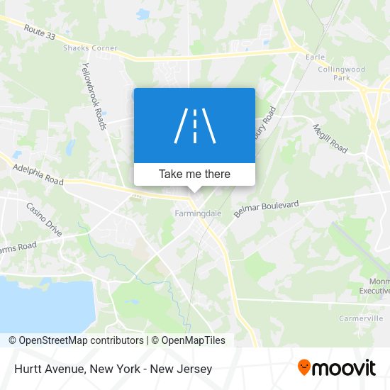 Mapa de Hurtt Avenue