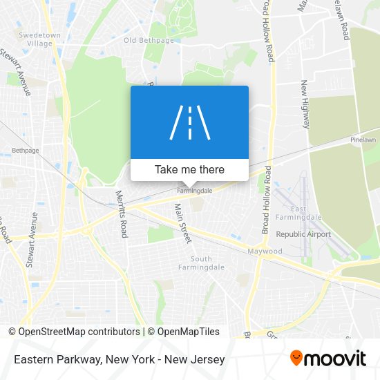 Mapa de Eastern Parkway