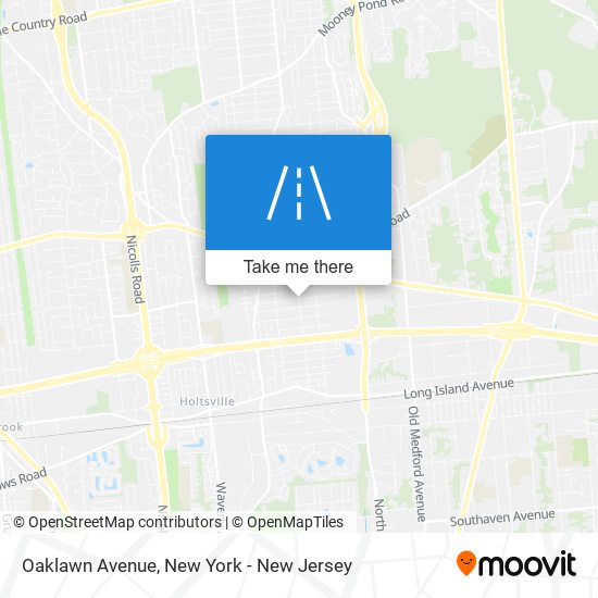 Oaklawn Avenue map