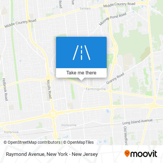 Raymond Avenue map