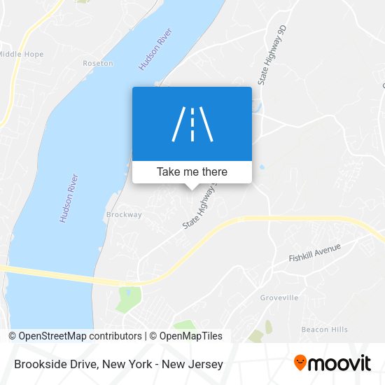 Mapa de Brookside Drive